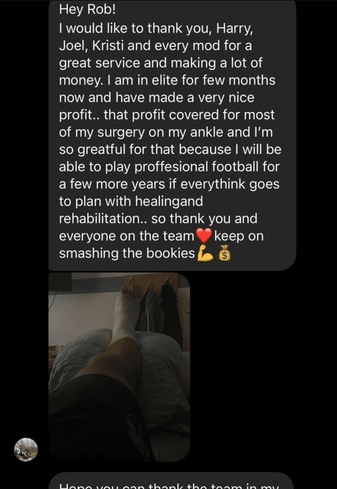 Customer review 1